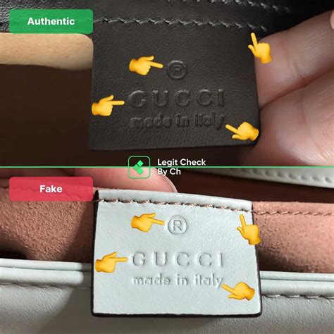 gucci fake vs real wallet|authentic gucci gg.